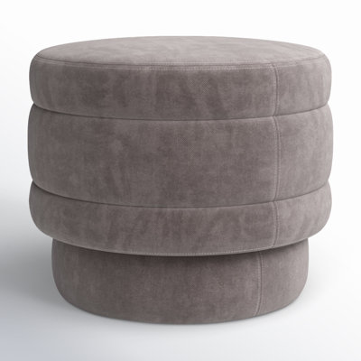 Noa Round Footstool Ottoman & Reviews | AllModern